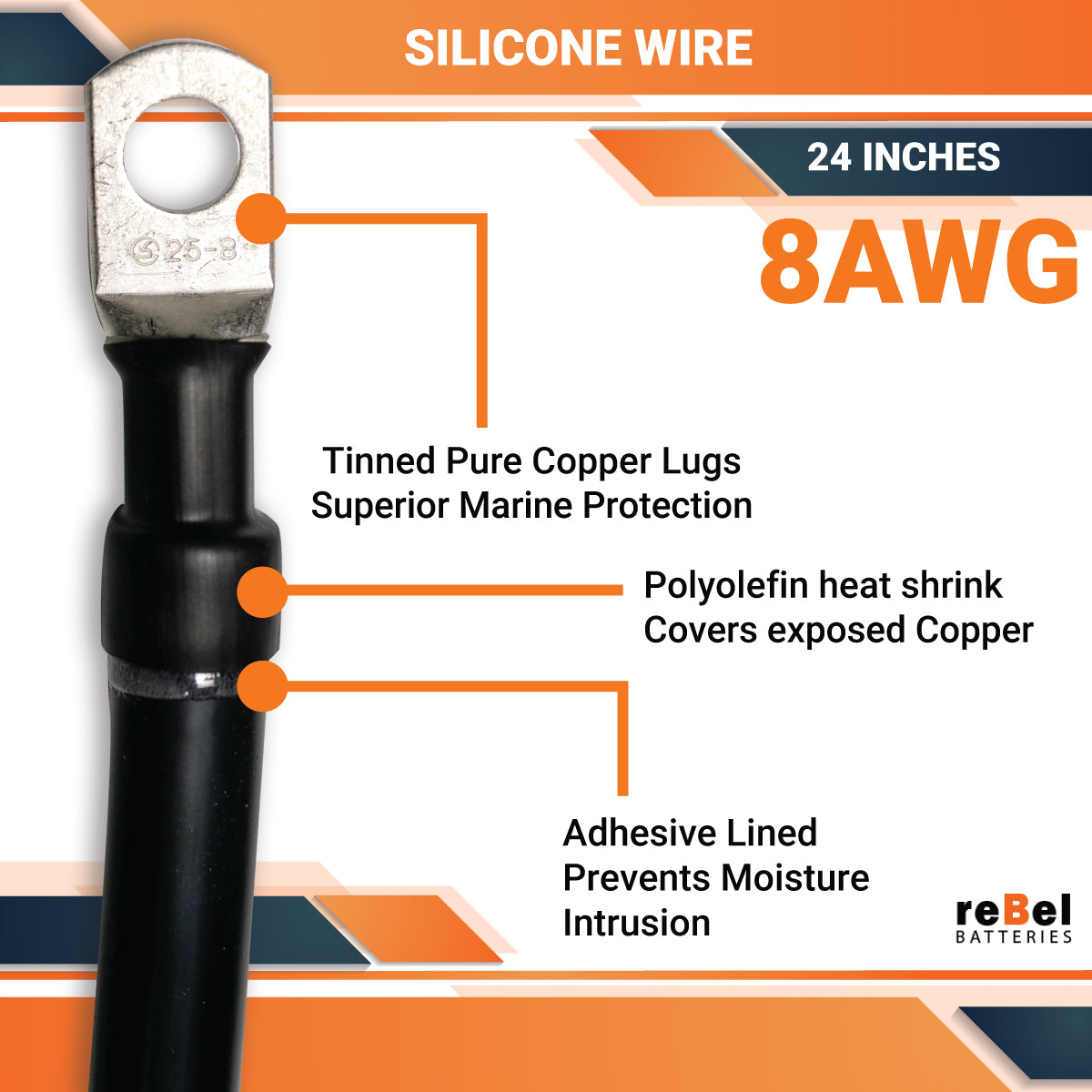 Tinned OFC Marine Grade Silicone Wire