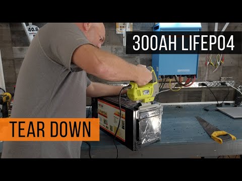 LiFePO4 12V 300Ah 3840Wh Smart Bluetooth Enabled Rechargeable Lithium Iron Phosphate Battery